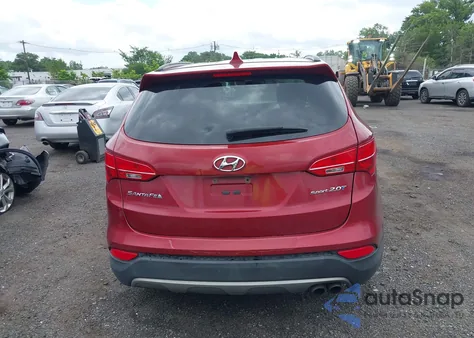 2013 Hyundai Santa Fe Sport Sport 2.0T from USA, damaged, VIN 5XYZU3LA4DG005302